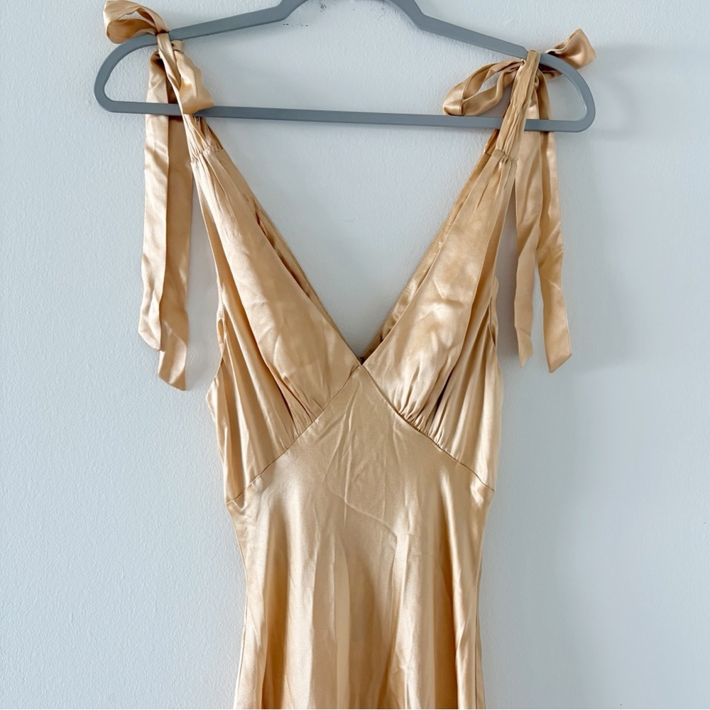 Reformation Pernille Silk Dress - Picture 3 of 9